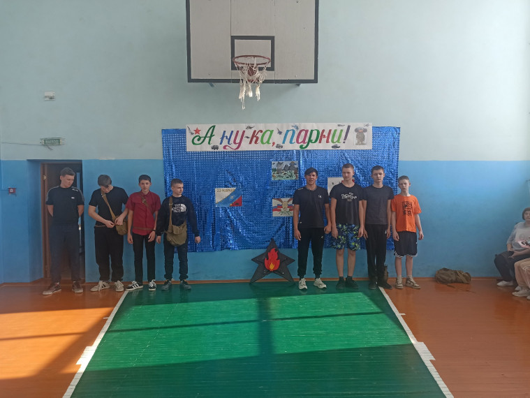 Спортивно – интеллектуальное мероприятие «А ну-ка, парни».